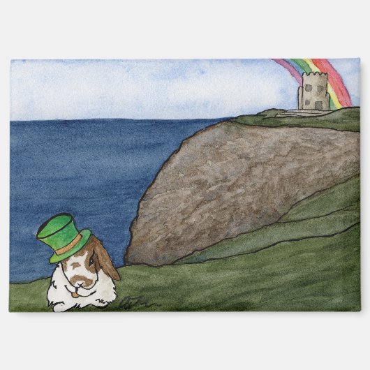 ココナッツの冒険： 3月マグネット3.5"x2.5" マグネット (正面)