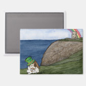 ココナッツの冒険： 3月マグネット3.5"x2.5" マグネット (正面/裏面)