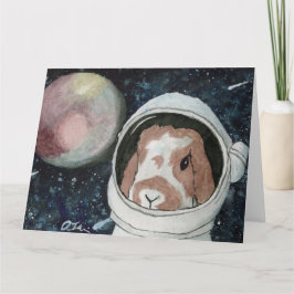 ココナッツの冒険：8月のカード 8.5"x11" サンキューカード