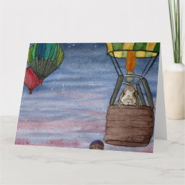 ココナッツの冒険： 9月カード8.5"x11" サンキューカード