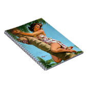 ココナッツの木がピンと張る ノートブック (右側)