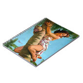 ココナッツの木がピンと張る ノートブック (左側)