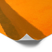 ココナッツの木、熱帯の夏のテーマ。 ポスター (角)