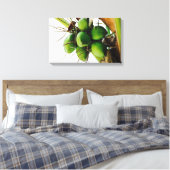 ココナッツの集カリブのまり キャンバスプリント (インサイチュ (寝室))