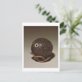 ココナッツは顔に彫られた， c.1895 ポストカード (スタンド正面)