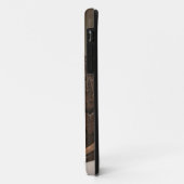 ココナッツは顔、c.1895に彫刻しました Case-Mate iPhoneケース (裏面/左)