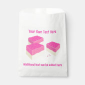 ココナッツアイス伝統的スイーツ – キャンディ – あなたのテキスト フェイバーバッグ (正面)