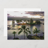 ココナッツアイランドヒロハワイ シーズンポストカード (正面/裏面)