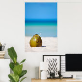 ココナッツオンザビーチ ポスター (ホームオフィス)