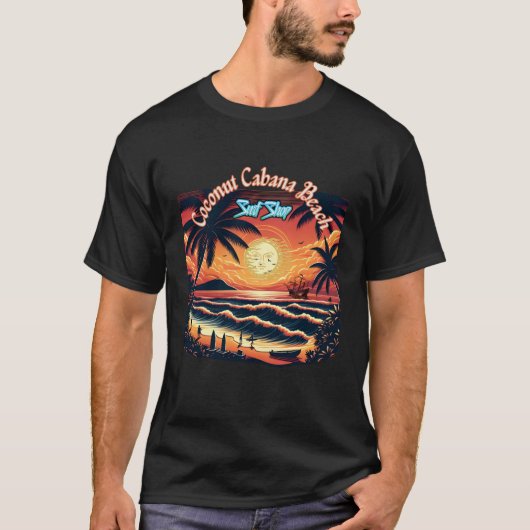 ココナッツカバーナビーチ Tシャツ (正面)