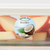 ココナッツキャンドル ラベル (貼付)