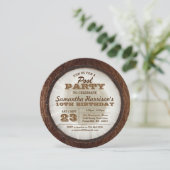 ココナッツサマープールパーティー誕生日招待状 招待状 (スタンド正面)