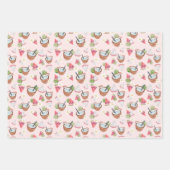 ココナッツスイカスムージー包装紙 ラッピングペーパーシート (正面2)