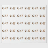 ココナッツツリーキャンペーンスローガン47カマラステートメントD ラッピングペーパー (フラット)