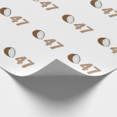 ココナッツツリーキャンペーンスローガン47カマラステートメントD ラッピングペーパー (角)