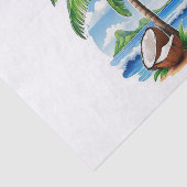 ココナッツツリートロピカルアイランド 薄葉紙 (詳細)