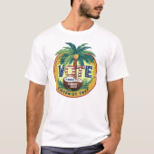 ココナッツツリー投票のためにカマラハリス Tシャツ (正面)