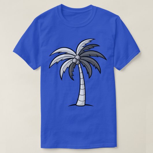 ココナッツツリーTシャツ6 Tシャツ (デザイン正面)