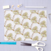 ココナッツトロピカルパームツリー 薄葉紙 (クラフト)