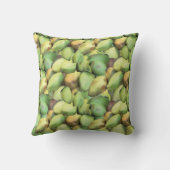 ココナッツトロピカルフルーツパターン クッション (裏面)