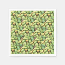 ココナッツトロピカルフルーツパターン