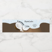 ココナッツトロピカルフルーツ ペットボトルラベル (シングルラベル)