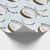 ココナッツトロピカルフルーツ ラッピングペーパー (角)