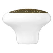 ココナッツドリンクティキバードアノブ セラミックノブ (側面)