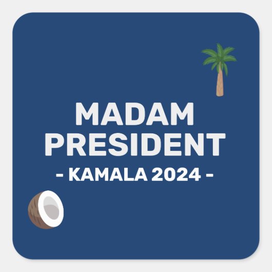ココナッツハリス2024マダムプレジデント スクエアシール (正面)