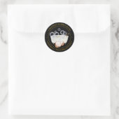 ココナッツバブルバスラベル ラウンドシール (バッグ)