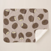 ココナッツパターン シェルパブランケット (正面(横))