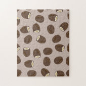 ココナッツパターン ジグソーパズル (縦)