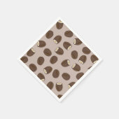 ココナッツパターン スタンダードカクテルナプキン (角)