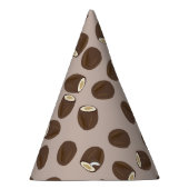 ココナッツパターン パーティーハット (右)