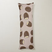 ココナッツパターン ボディピロー (裏面 (縦))