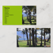 ココナッツパームズヌイハワイ 名刺 (正面/裏面)