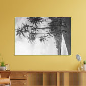 ココナッツパームズ – ハワイアンアイランドフォト キャンバスプリント (インサイチュ (リビング))