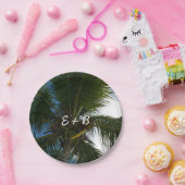 ココナッツパームツリートロピカル自然 ペーパープレート (パーティー)