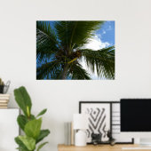 ココナッツパームツリートロピカル自然 ポスター (ホームオフィス)