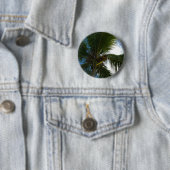 ココナッツパームツリートロピカル自然 缶バッジ (インサイチュ)