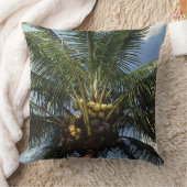 ココナッツパームツリー クッション (ブランケット)