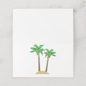 ココナッツパーム プレイスカード (外部開封)