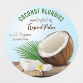 ココナッツフルーツ ラベル (デザイン2)