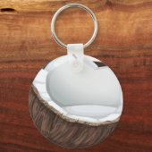 ココナッツボタンキーチェーン キーホルダー (正面)