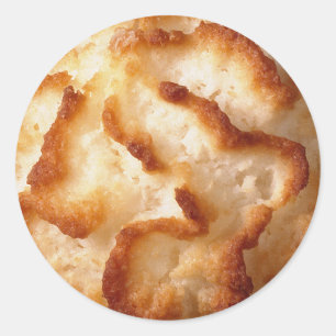 ココナッツマカロンCookieスタンプ ラウンドシール