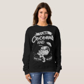 ココナッツミルク油ウォータークリームツリーフルーツパームビュッテ スウェットシャツ (正面フル)