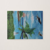 ココナッツヤシの木ビーチ.jpg ジグソーパズル (横)