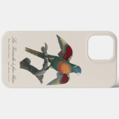 ココナッツロリキート, Trichoglossus haematodus Case-Mate iPhoneケース (裏面 (横))