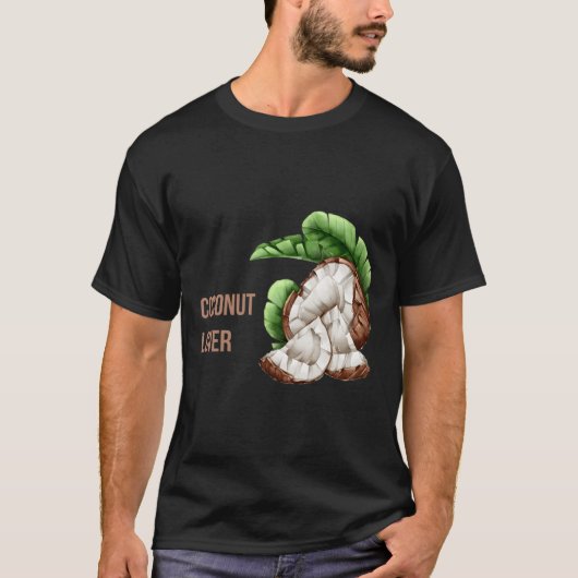ココナッツ恋人 Tシャツ (正面)