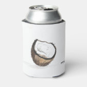 ココナッツ果実水カラー熱帯水カラービーガン 缶クーラー (缶裏面)